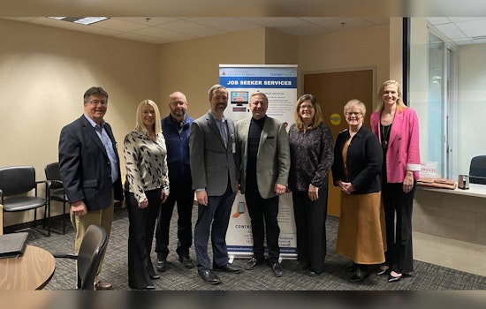 DEED Commissioner Steve Grove Visits Anoka's CareerForce to Boost Local Workforce Development