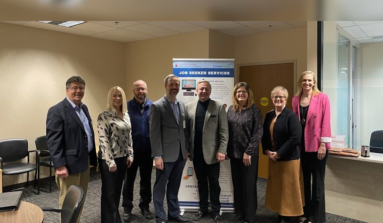 DEED Commissioner Steve Grove Visits Anoka's CareerForce to Boost