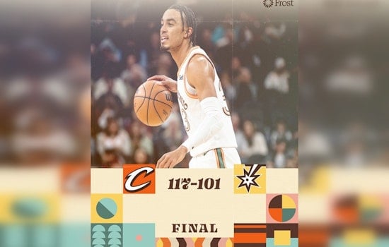 Defeat for Spurs Against Cavaliers with Mitchell and Mobley Excelling, Ejections Followed by Tensions Flaring