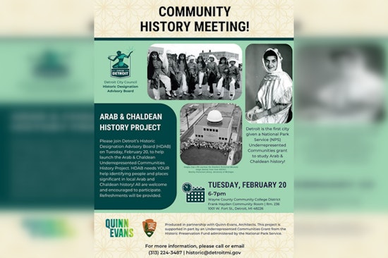 Detroit Secures $50,000 Grant to Honor Arab and Chaldean Communities' Historic Contributions