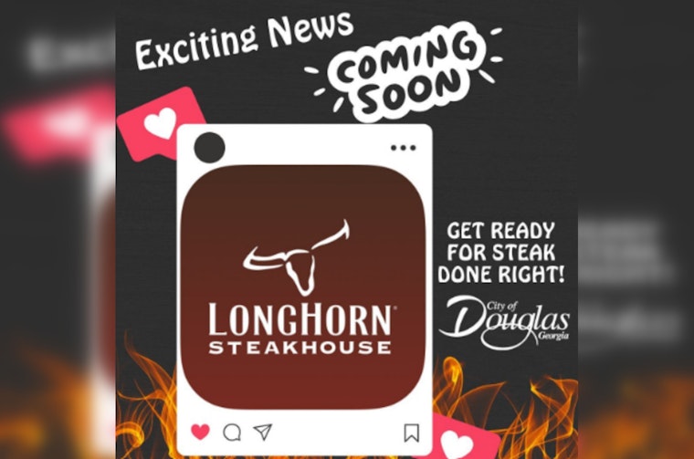 Douglas Welcomes LongHorn Steakhouse, Breaks Ground in Coffee County for 2024 Opening