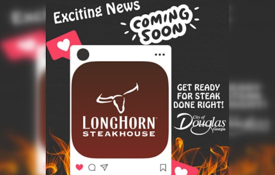 Douglas Welcomes LongHorn Steakhouse, Breaks Ground in Coffee County for 2024 Opening