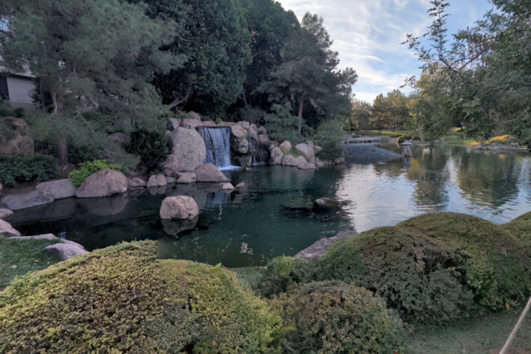 Downtown Phoenix Japanese Friendship Garden Reflects City's Bond with Himeji, Japan