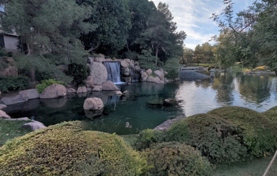 Downtown Phoenix Japanese Friendship Garden Reflects City's Bond with Himeji, Japan