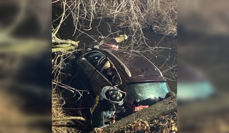 Driver Exits SUV Unharmed After Plunge into Westborough's Assabet River