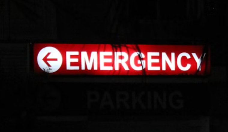 Driver Hospitalized, Vehicle Plunges into Lake Superior Following 3-Car Crash in Marquette