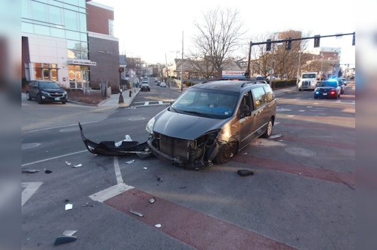 Driver to be Cited for Running Red Light in Collision with MBTA Bus in Boston