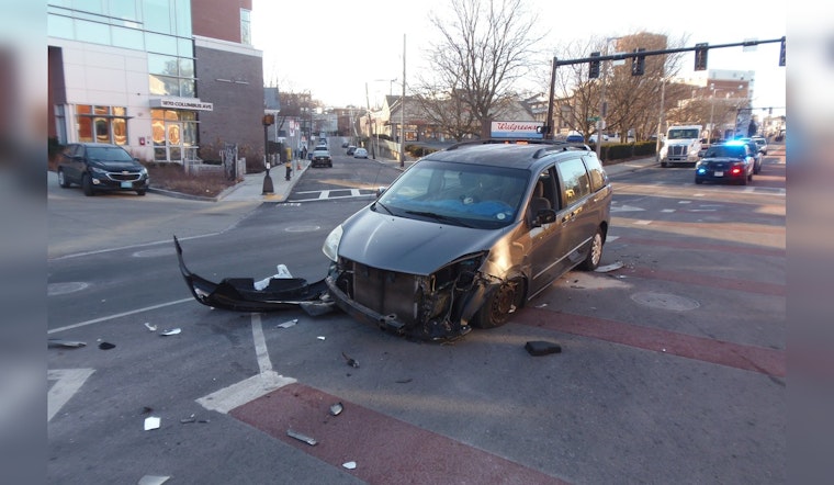 Driver to be Cited for Running Red Light in Collision with MBTA Bus in Boston
