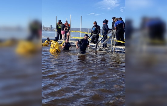 Duluth's Finest Take the Plunge for Special Olympics, Police and Mayor Dive into Icy Waters for Charity