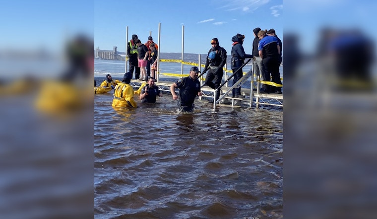 Duluth's Finest Take the Plunge for Special Olympics, Police and Mayor Dive into Icy Waters for Charity