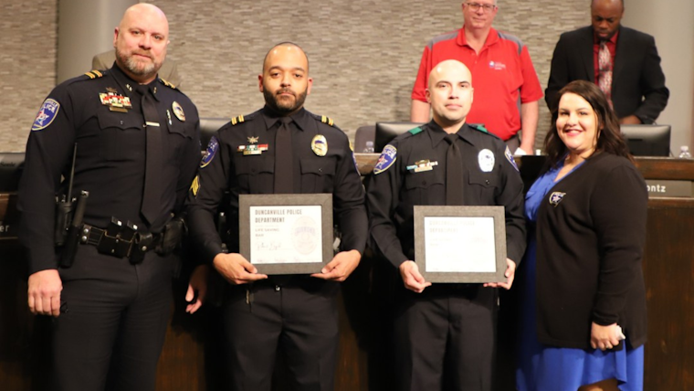 Duncanville Officers and Dispatcher Hailed for Swift Action Saving Suicidal Man's Life