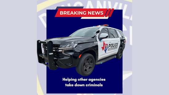 Duncanville Police Officer's Early Morning Vigilance Leads to Arrest in North Texas Burglary Spree