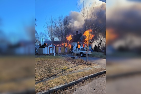 East Bridgewater Family Displaced, Pets Missing After Fire Destroys Duplex