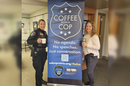 Eden Prairie Residents Engage with Local Law Enforcement at 'Coffee with a Cop' Event