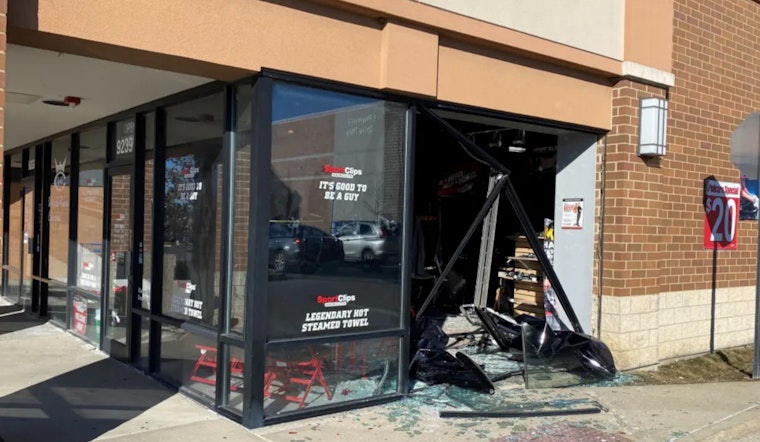 Eight Injured as Car Crashes into Orland Hills Barbershop, Investigation Underway
