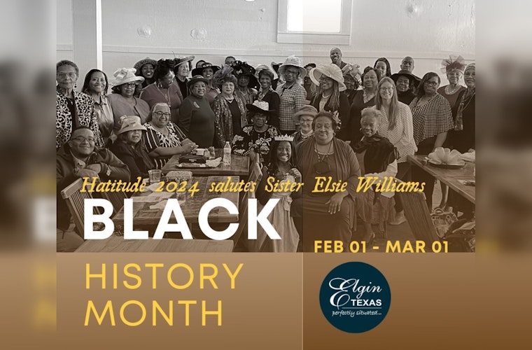 Elgin Honors Elsie Williams for Decades of Service in Black History Month 'Hatitude' Celebration