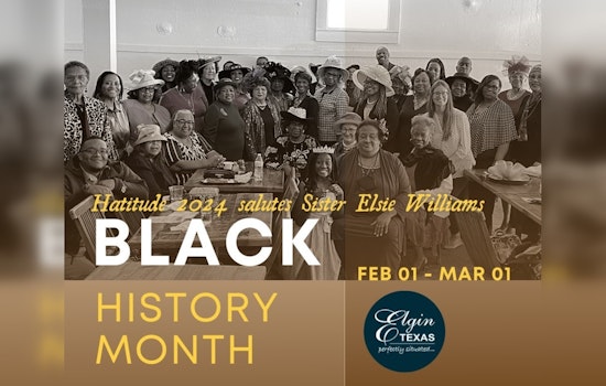 Elgin Honors Elsie Williams for Decades of Service in Black History Month 'Hatitude' Celebration