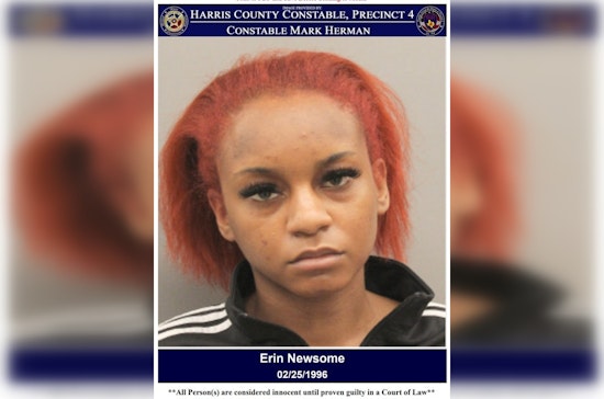 Erin Newsome Detained in Harris County on Five Outstanding Misdemeanor Warrants