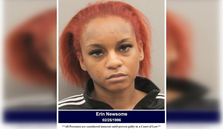 Erin Newsome Detained in Harris County on Five Outstanding Misdemeanor Warrants