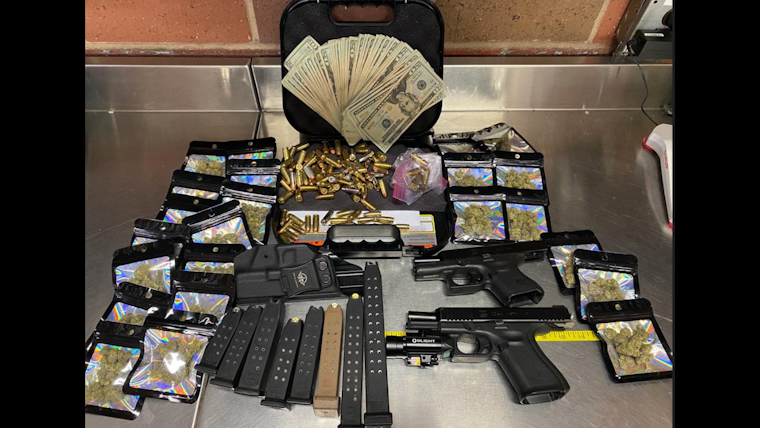 Fairfield Traffic Stop Unveils Arsenal and Drugs, 20-Year-Old Suspect in Custody