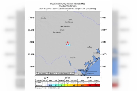 Falls City, Texas Unshaken by Successive Earthquakes, No Damage Reported Near San Antonio