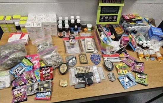 Father and Son Arrested in Blackstone for Drug Trafficking and Illegal Firearm Possession