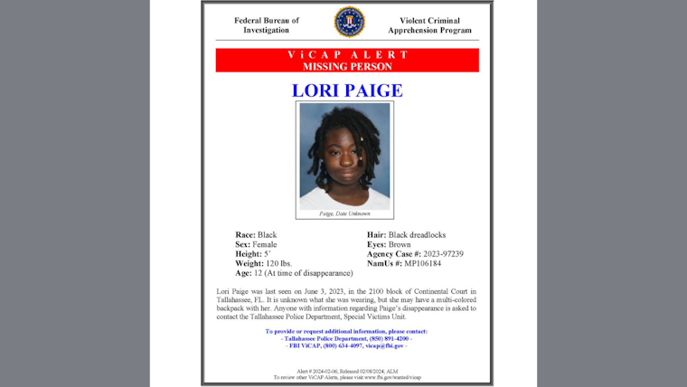 FBI Ramps Up Urgency with VICAP Alert for Missing Child Amid Ominous Fears