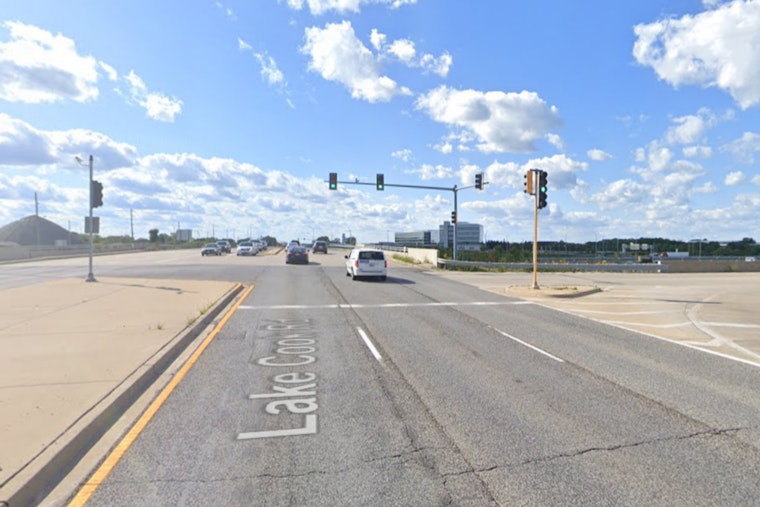 FedEx Truck Driver Killed After Vehicle Strikes Guardrail, Catches Fire on I-294 Near Deerfield