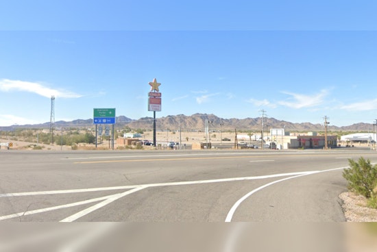Fiery Semi-Truck Collision with Tanker Sparks Brush Fire, Shuts Down I-10 Near Quartzsite