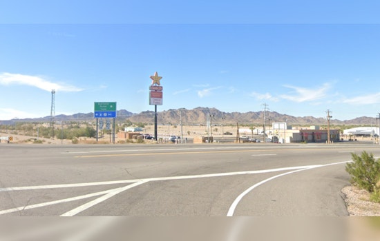 Fiery Semi-Truck Collision with Tanker Sparks Brush Fire, Shuts Down I-10 Near Quartzsite