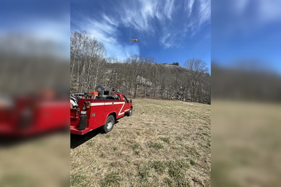 Fire Crews Battle Twin Brush Fires Near Stone Mountain Park, No Structures Threatened
