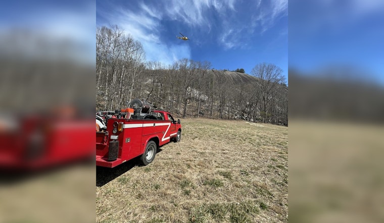 Fire Crews Battle Twin Brush Fires Near Stone Mountain Park, No Structures Threatened