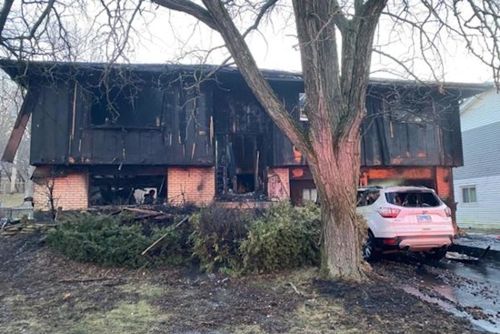 Firefighter and Resident Injured in Early Morning House Fire in Orland Park, Two Pets Perish