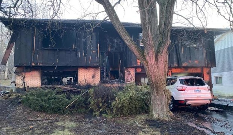 Firefighter and Resident Injured in Early Morning House Fire in Orland Park, Two Pets Perish