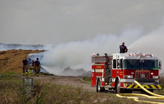 Firefighters Battle Fierce Brush Fire in Palm Beach County, Residents Urged to Take Precautions