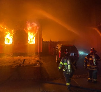 Firefighters Battle Intense Blaze in Medford, Residents Urged to Avoid Pleasant Street Area