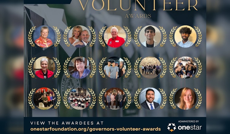First Lady Cecilia Abbott and OneStar Foundation Celebrate Champions of Service at 40th Governor's Volunteer Awards