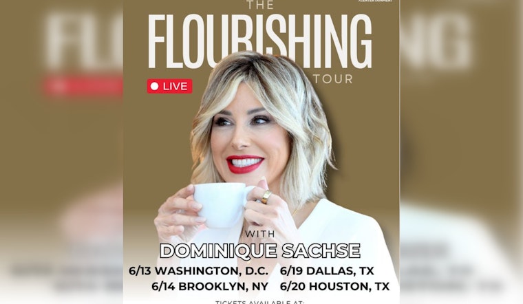 Former KPRC Anchor Dominique Sachse Returns to Houston With Empowering 'The Flourishing Tour'