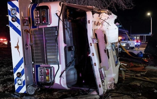 Fort Worth Community Rallies for Firefighters After Firetruck Overturns, One in Critical Condition