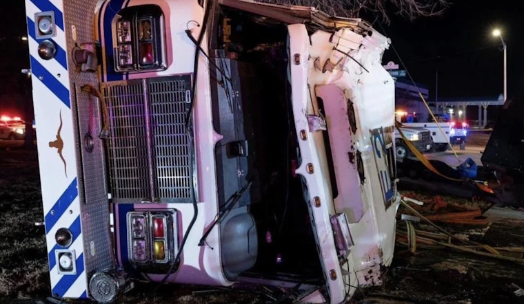 Fort Worth Community Rallies for Firefighters After Firetruck Overturns, One in Critical Condition