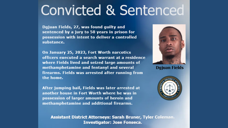 Fort Worth Police Praised by Tarrant County DA for Successful Operation Maintaining Community Safety