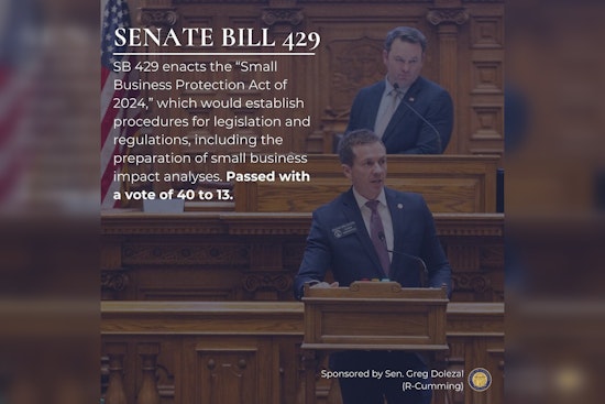 Georgia Senate Advances "Small Business Protection Act of 2024" to Boost Local Commerce
