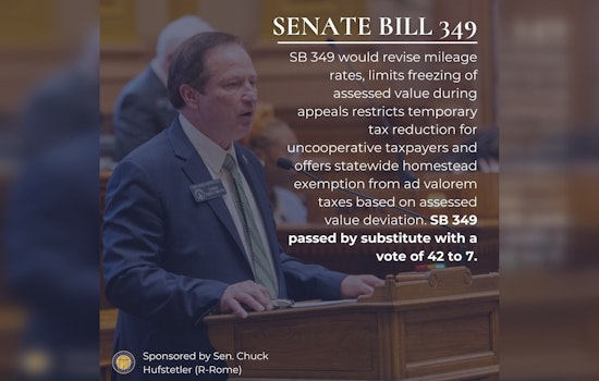 Georgia Senate Passes Bill to Cap Property Tax Increases, Awaiting Voter Approval in November Referendum