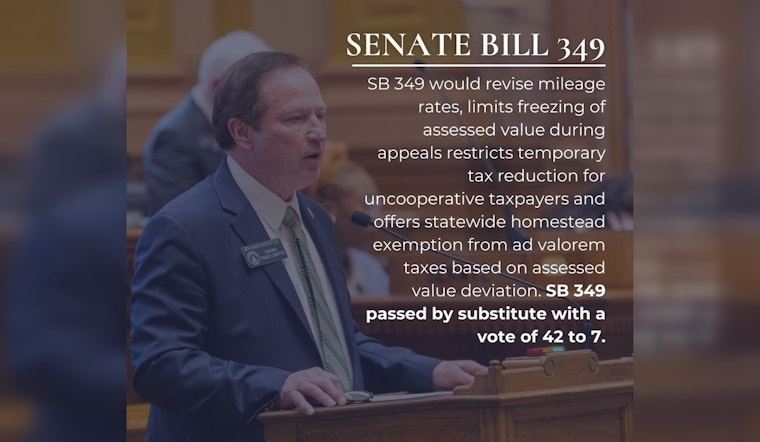 Georgia Senate Passes Bill to Cap Property Tax Increases, Awaiting Voter Approval in November Referendum