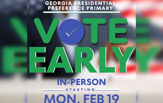 Georgians Gear Up for Presidential Primary with Early Voting Now Open through March 8th