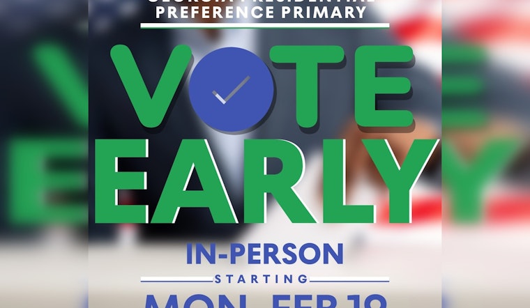 Georgians Gear Up for Presidential Primary with Early Voting Now Open through March 8th