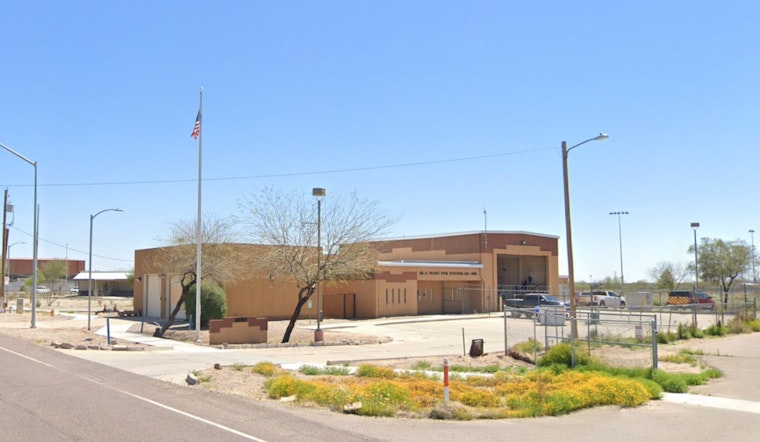 Gila Bend Paramedic in Critical Condition After Being Crushed by Fire Truck During Maintenance