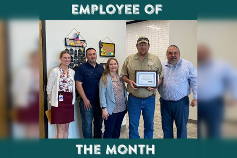Glenn Howell Honored as Seguin's Outstanding Employee of the Month for Municipal Innovations