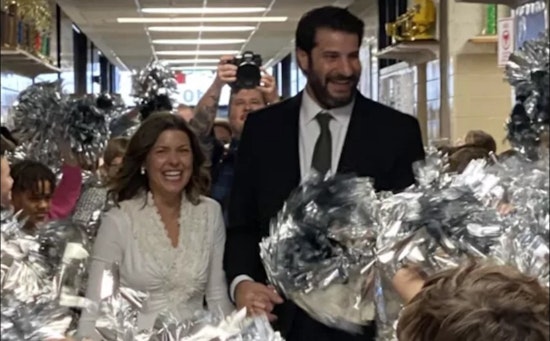 Golden Valley Teacher Surprises Kindergarten Class with Dream Wedding Ceremony at Good Shepherd School
