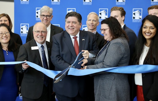 Gov. Pritzker Champions Clean Energy with Heartland College's EV Industry Training Center Launch